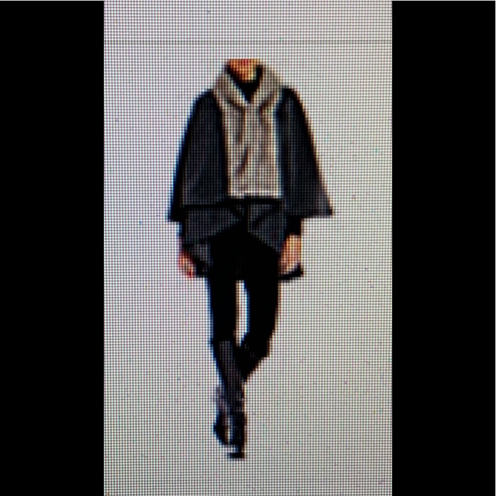 Parkhurst Giselle faux fur fleece dbl layer cape